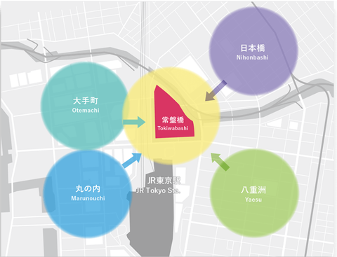 TOKYO TORCH MAP
